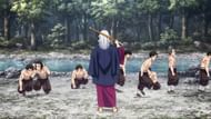 Tengen's training in Demon Slayer (Image via Ufotable)